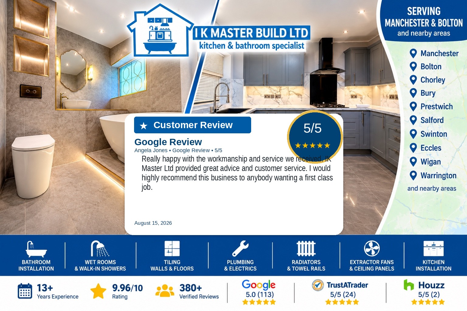 Customer Review #003 — Bathroom Fitters Serving Prestwich Customer Review #003 — Bathroom Fitters Serving Prestwich