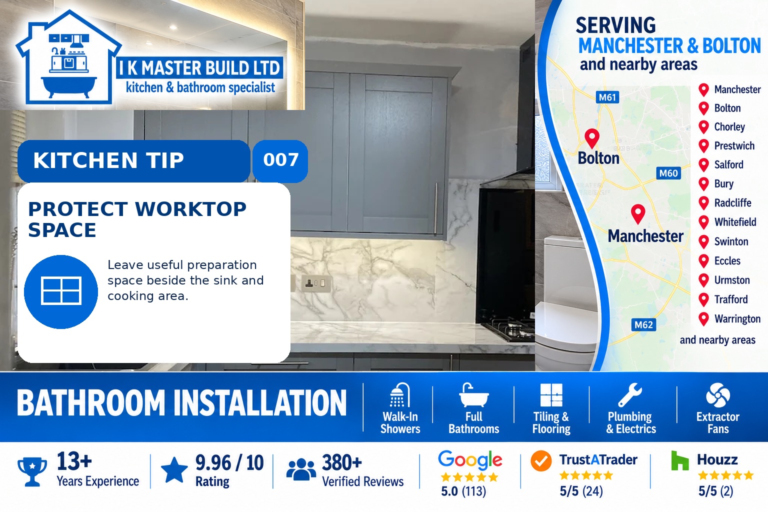 Homeowner Tip 007 โ Protect Worktop Space Homeowner Tip 007 โ Protect Worktop Space